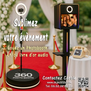 Affiche location photobooth